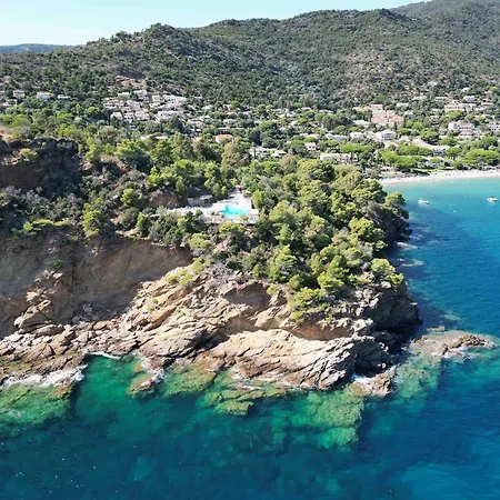 T2 With Sea View - Domaine De La Pinede - Heated Pool