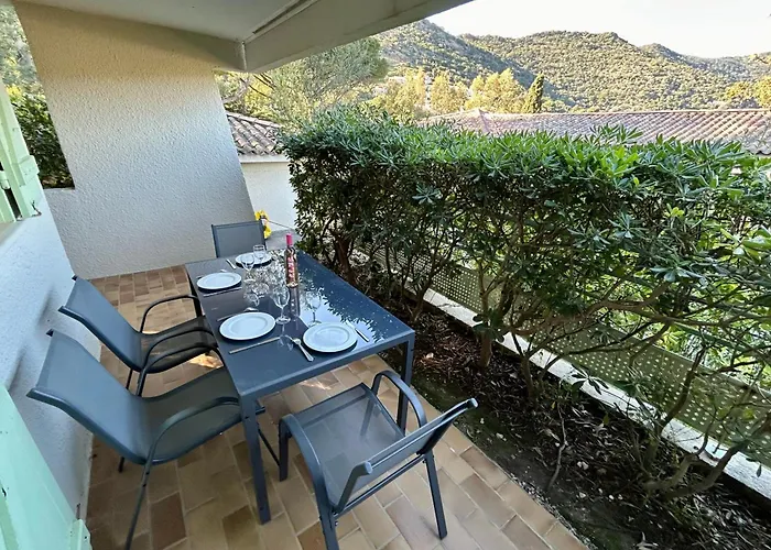 T2 With Sea View - Domaine De La Pinede - Heated Pool Appartement Le Lavandou